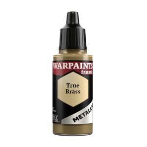 Warpaints Fanatic Metallic: True Brass - 18ml