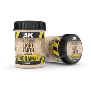 AK Diorama: Terrains Light Earth - 250ml (Acrylic)