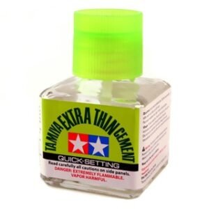 Tamiya: Extra Thin Cement Quick Setting 40ml