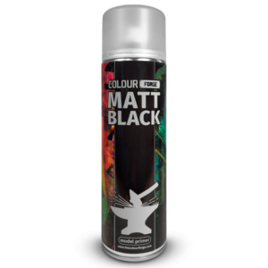 Colour Forge Spray: Matt Black 500ml