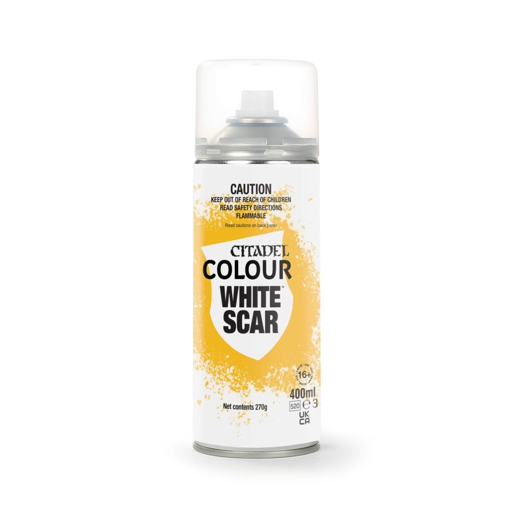 Spray Paint: White Scar - 400ml