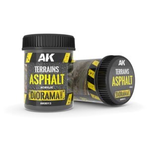 AK Diorama: Terrains Asphalt - 250ml (Acrylic)