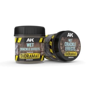 AK Diorama: Wet Crackle Effects - 100ml (Acrylic)