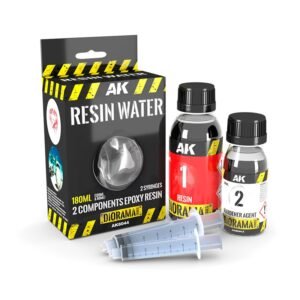 AK Diorama: Resin Water 2-components Epoxy Resin - 180ml