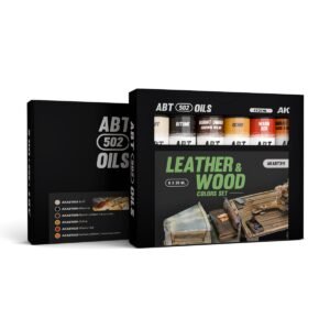 ABT 502 Oils - Leather & Wood Colours Set